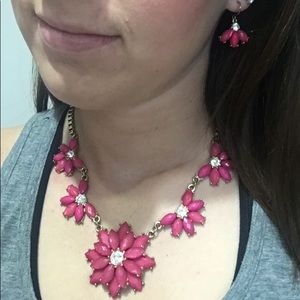 Earring and necklace